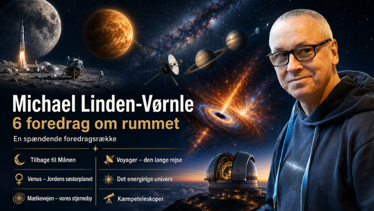 astrofysik, foredrag om rummet, Michael Linden Vørnle, rumforskning, planeter, u
