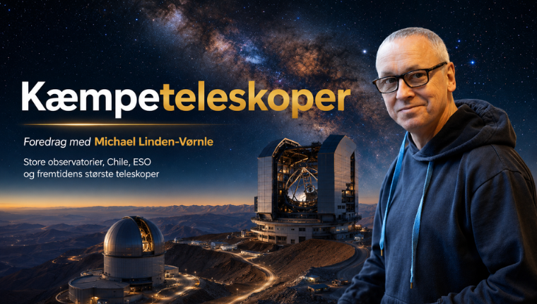 Kæmpeteleskoper v michael linden-vørnle