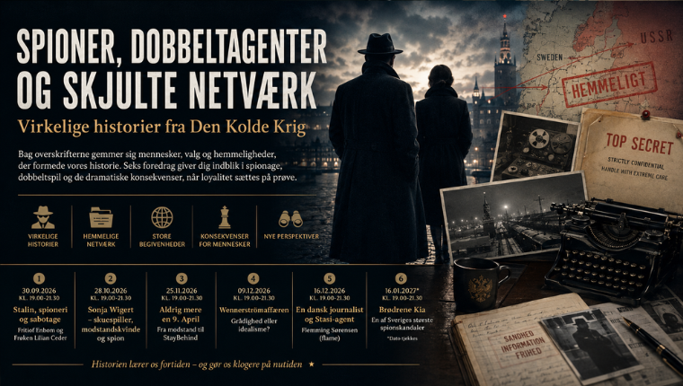 Spioner, dobbeltagenter og skjulte netværk
