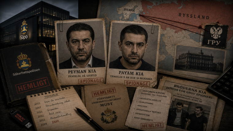 Brødrene Kia – en af Sveriges største spionskandaler i nyere tid