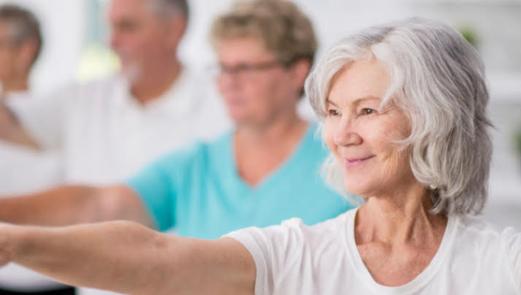 Yin yoga for pensionister