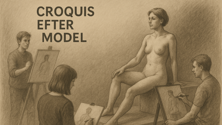 Croquis efter model