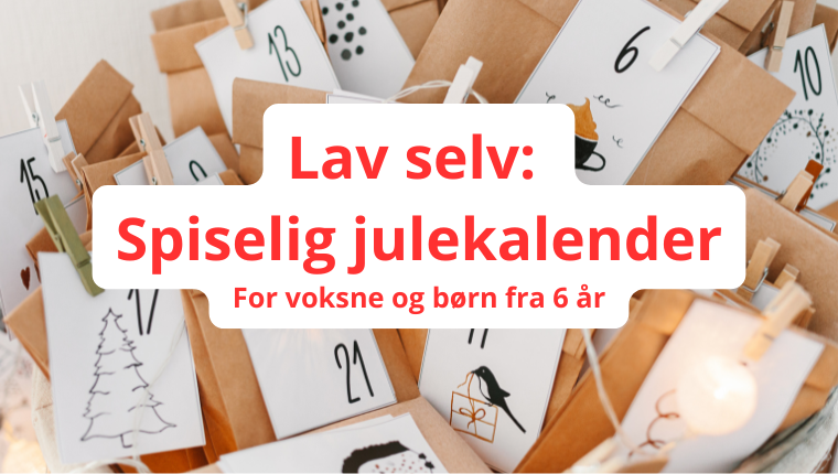 Lav en spiselig julekalender